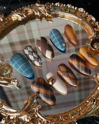 Golden Plaid (Matte)