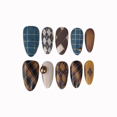 Golden Plaid (Matte)