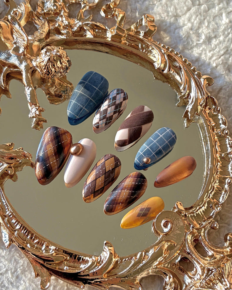 Golden Plaid (Matte)