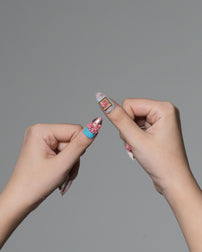 Rose Reverie Romantic floral 3D nails