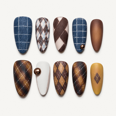 Golden Plaid • Matte